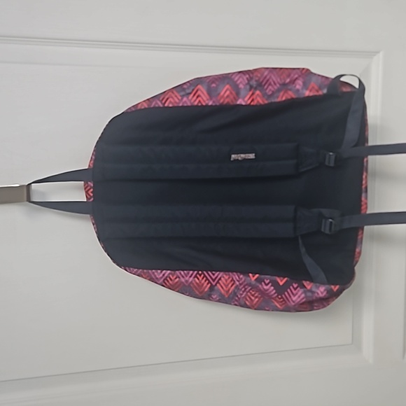 Jansport Superbreak T501 Lightweight Backpack Gray Forge Pink Purple Diamond - Picture 8 of 13